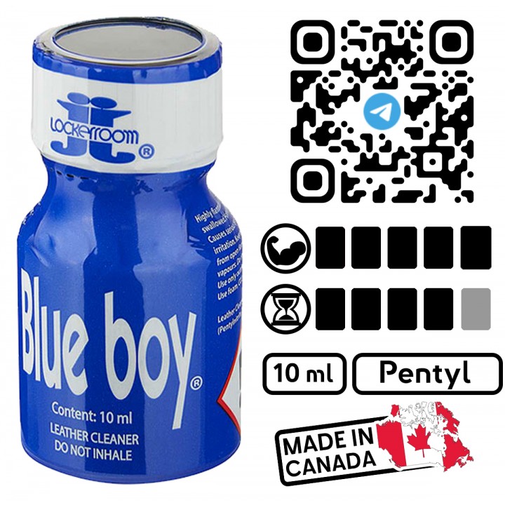 Попперс Blue Boy, 10 мл., пентил нитрит, мощность 5 из 5, Канада, 113 