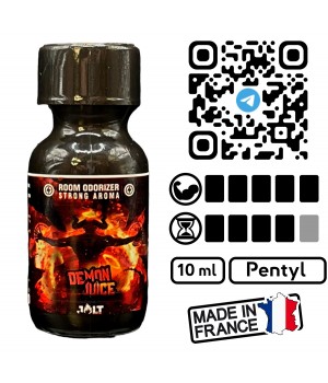 Попперс Demon juice, 10 мл., пентил нитрит, мощность 5 из 5, Франция, 412 