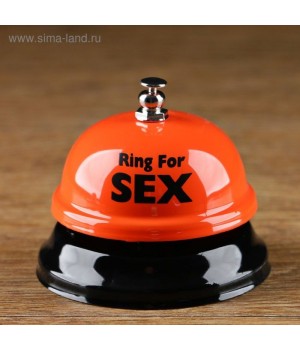 2757070 Звонок настольный RING FOR SEX, цвет микс