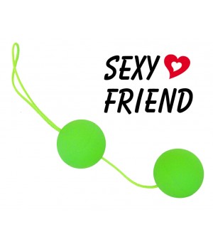 SF-70151-7 Sexy Friend Вагинальные шарики Balls зеленые