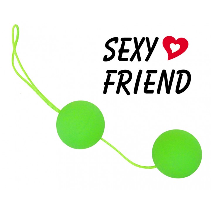 SF-70151-7 Sexy Friend Вагинальные шарики Balls зеленые