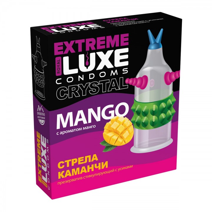 Презерватив Luxe Extreme Стрела Команчи (Манго)