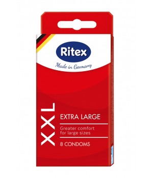 Презервативы Ritex XXL, увеличенного размера, 8 шт