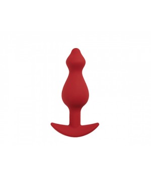 06153 Анальная пробка Libra, цвет бордовый (CORE) (M)
