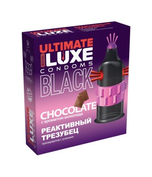 Презерватив Luxe BLACK ULTIMATE Реактивый трезубец (Шоколад) 1 шт