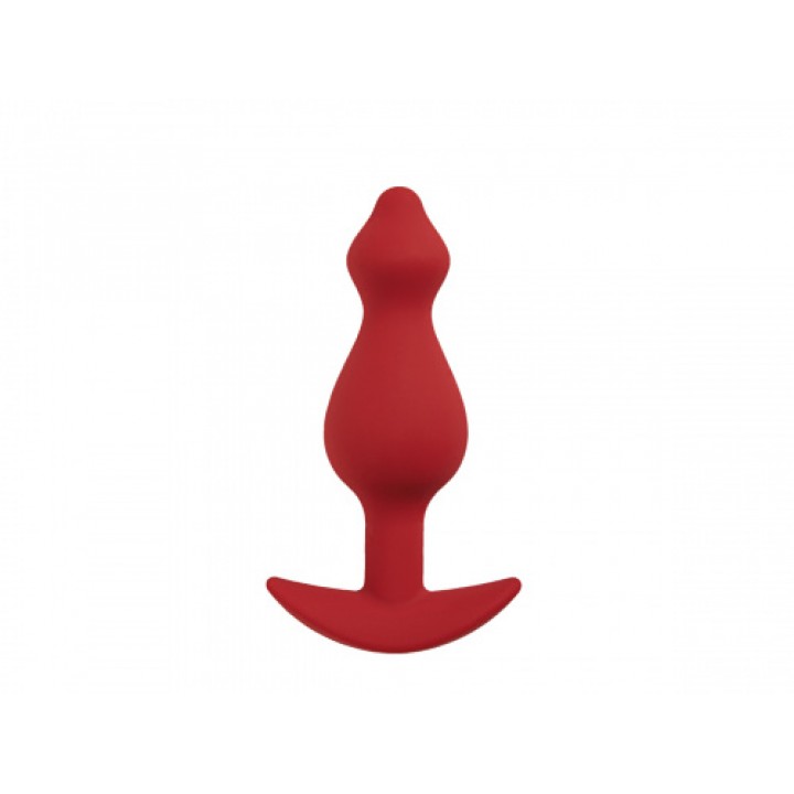 06153 Анальная пробка Libra, цвет бордовый (CORE) (S)