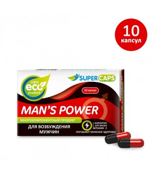Возбуждающее средство для мужчин Man's Power 10 капсул 150429 