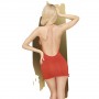 4005607 Эротичное платье с трусиками Penthouse "Earth-shaker", красный, S/M