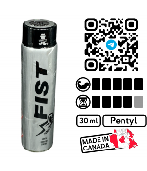 Попперс Fist Power Tall, 30 мл., пентил нитрит, мощность 5 из 5, Канада, 117