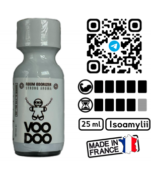 Попперс Voodoo, 25 мл., изоамил+изопропил нитрит, мощность 5 из 5, Франция, 420